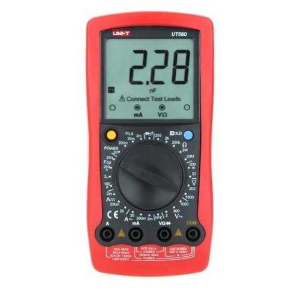 Imagen de MULTIMETRO DIGITAL UT58D DE MANO COMPACTO TESTER