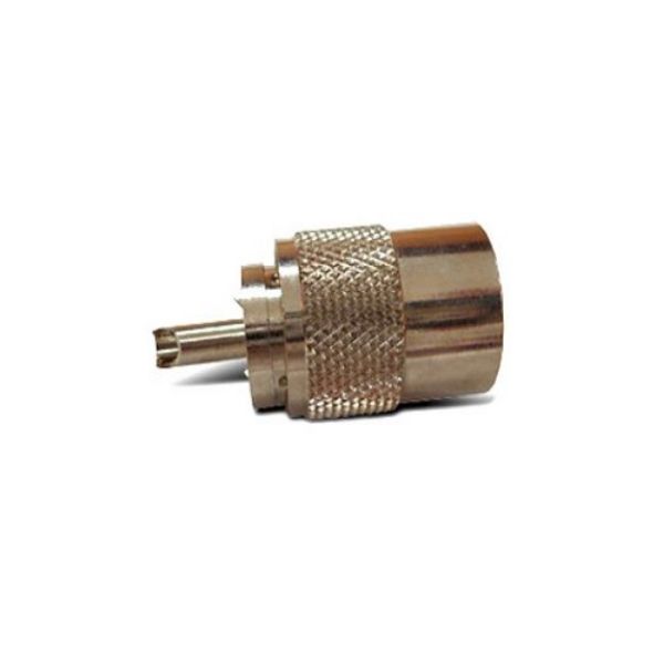 Imagen de CONECTOR UHF MACHO P/CABLE FINO RG-58U IMPORTADO