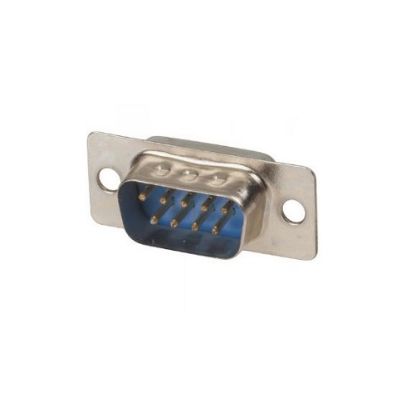 Imagen de CONECTOR D-SUB MACHO 9 CONTACTOS PARA CABLE