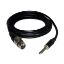 Imagen de CABLE ARMADO PLUG 6.5 MONO A CANON HEMBRA 3MTS