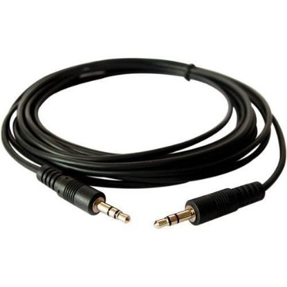 Imagen de CABLE ARMADO MACHO PLUG 3.5E A MACHO PLUG 3.5E  4 Y 5 MTS