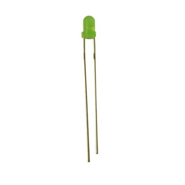 Imagen de LED REDONDO 3mm VERDE DIFUSO