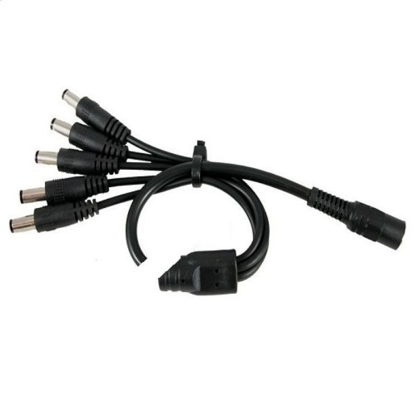 Imagen de SPLITTER 1 DC JACK 2.1mm A 5 PLUG DC 2.1mm