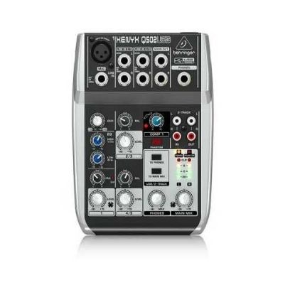 Imagen de CONSOLA MIXER BEHRINGER XENYX Q502 PLACA INTERFAZ USB