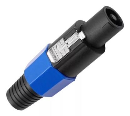 Imagen de CONECTOR FICHA SPEAKON MACHO PROLONGACION IMP