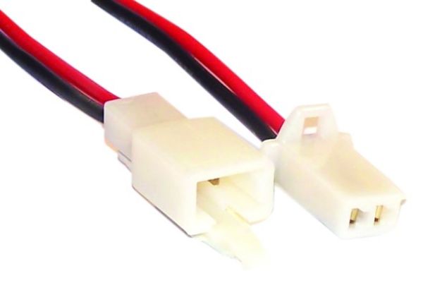 Imagen de CONECTOR 2 VIAS PLASTICO CON CABLE