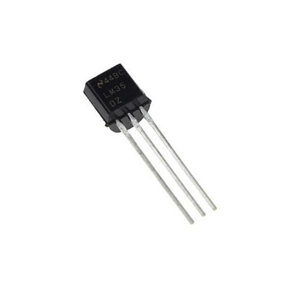 Imagen de SENSOR ANALOGICO TEMPERATURA LM35 0°C A 100°C LM35DZ TO92