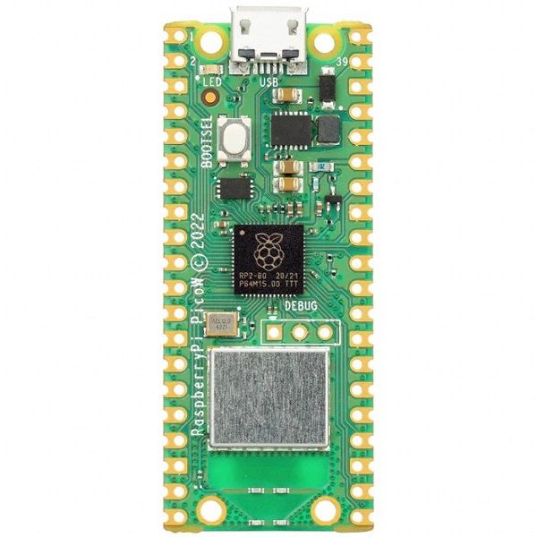 Imagen de Placa Desarrollo Raspberry Pi Pico W Rp2040 Con Wifi