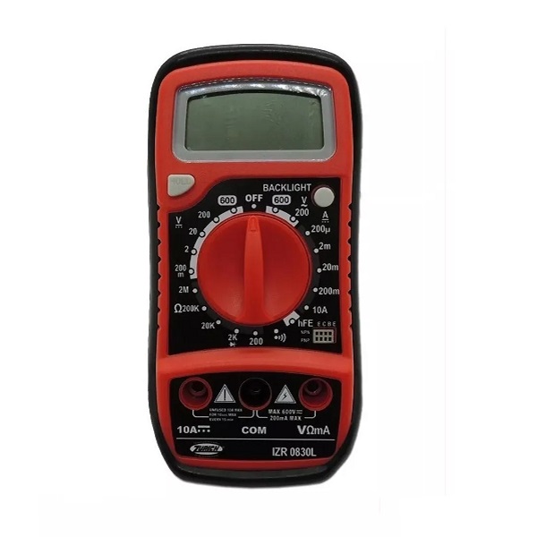 Electrónica Mendoza. MULTIMETRO DIGITAL DATA HOLD CON INYECCION DE ...