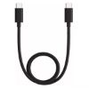 Imagen de CABLE USB C A C CARGA RÁPIDA COLOR NEGRO USB C A USB C