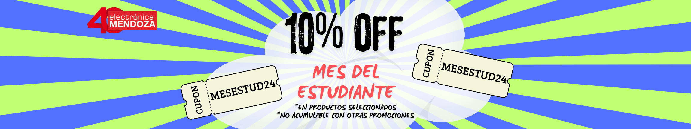 10% off en seleccionados