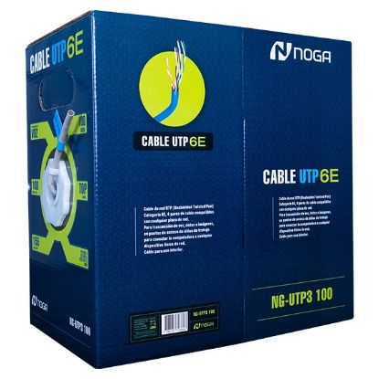 Imagen de CABLE DE RED UTP CATEGORIA 6 CAJA 100 METROS INTERIOR BOBINA