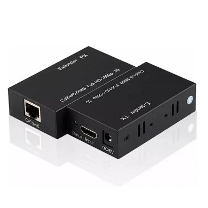 Imagen de EXTENSOR HDMI DE 60 METROS POR UTP CAT6 O 5 CON AUDIO ACTIVO