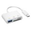 Imagen de LECTOR DE MEMORIA USB TIPO C A USB 3.0 MICRO SD MSD TARJETA