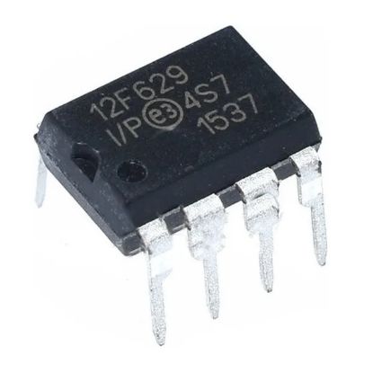 Imagen de MICROCONTROLADOR PIC12F629 DIP 8 PINES EPROM 1K X 128
