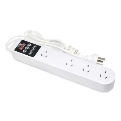 Imagen de ZAPATILLA 4 TOMAS INTELIGENTE VOLTIMETRO USB USBC TRV