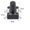 Imagen de TACT SWITCH MONTAJE HORIZ. 9.5m 4 patas