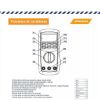 Imagen de MULTIMETRO DIGITAL AUTORRANGO AUTOMOTOR