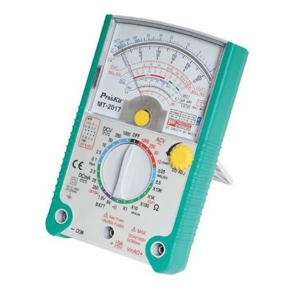 TESTER ANALOGICO CAP MIDE BATERIAS AC DC Imagen de TESTER ANALOGICO CAP MIDE BATERIAS AC DC BUZZER