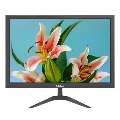 MONITOR LED GLOBAL 19 HD 60HZ VGA HDMI O Imagen de MONITOR LED GLOBAL 19 HD 60HZ VGA HDMI OFICINA