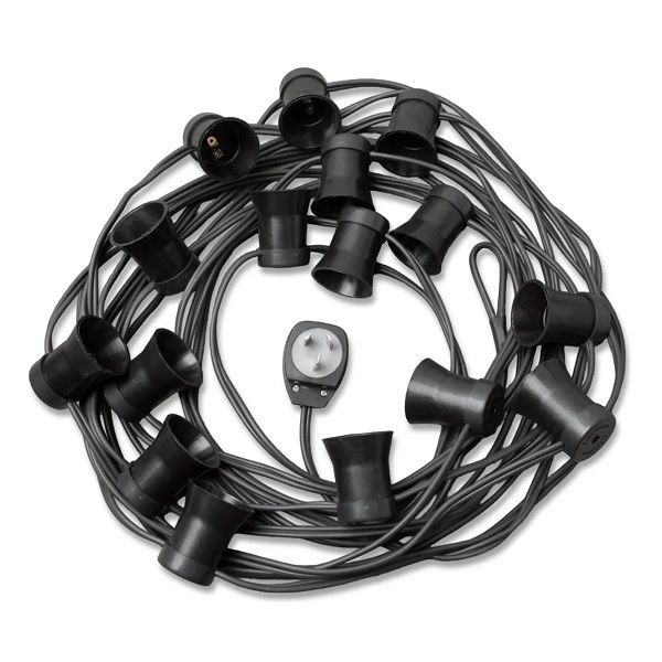 Imagen de GUIRNALDA 220V 8 PORTAFOCO 5 MTRS