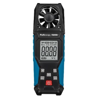 Imagen de ANEMOMETRO TERMOMETRO DIGITAL COMPACTO FULLENERGY FL640A+