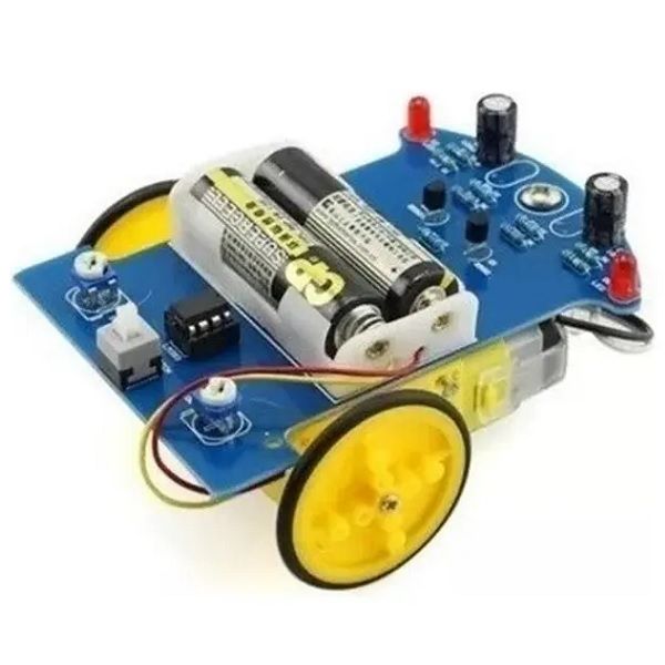 Imagen de KIT ROBOT AUTO ROVER D2-1 KIT DIY SEGUIDOR DE LINEA