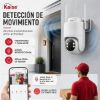 Imagen de CAMARA SEGURIDA IP WIFI KAISE 5MP DOMO 360 EXTERIOR KC38