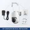 Imagen de CAMARA SEGURIDA IP WIFI KAISE 5MP DOMO 360 EXTERIOR KC38